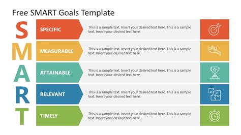 smart goals note card ppt|Free Smart Goals PowerPoint Template & Google Slides.